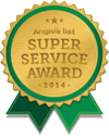 Award for Super service in massage therapy in Houston